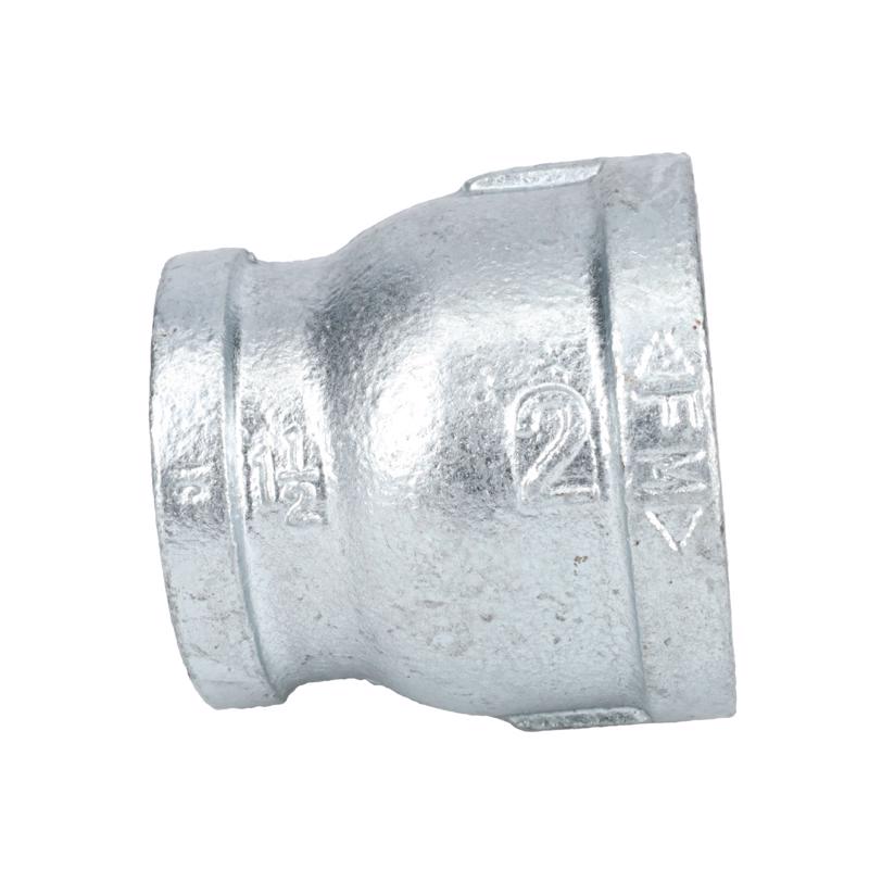 STZ Industries 2 in. FIP each X 1-1/2 in. D FIP Galvanized Malleable Iron Reducing Coupling