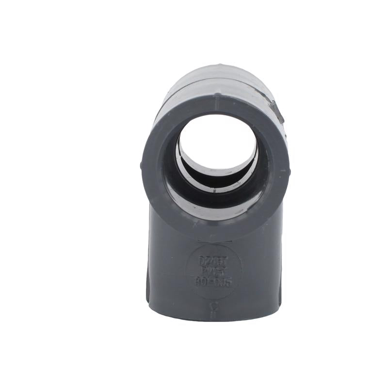 Charlotte Pipe Schedule 80 2 in. Slip X 2 in. D Slip PVC Tee