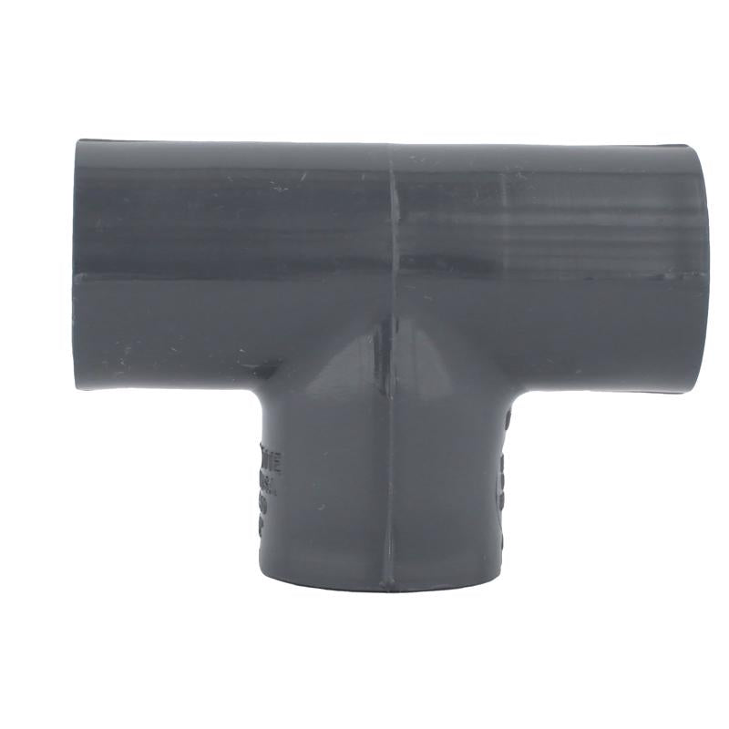 Charlotte Pipe Schedule 80 2 in. Slip X 2 in. D Slip PVC Tee