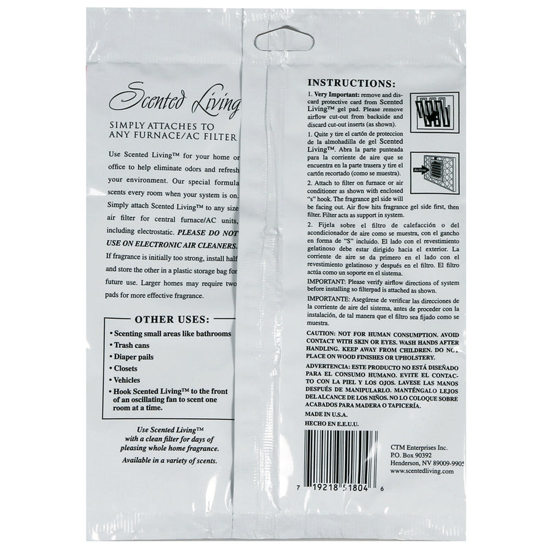 Web FilterFresh Tropical Bay Scent Air Freshener 0.8 oz Gel