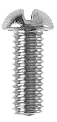 Danco No. 10-32 X 1/2 in. L Slotted Round Head Brass Bibb Screw