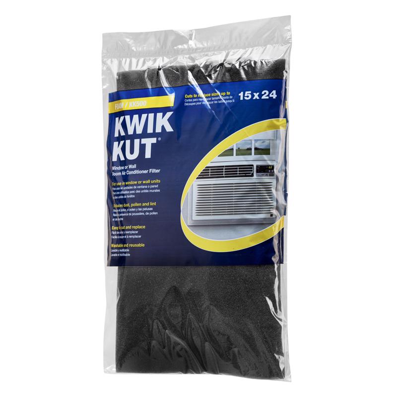 NaturalAire 15 in. W X 24 in. H X 1/4 in. Polyester 1 MERV Air Conditioner Filter