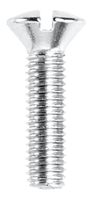 Danco No. 10-32 X 3/4 in. L Slotted Oval Head Chrome-Plated Brass Faucet Handle Screw
