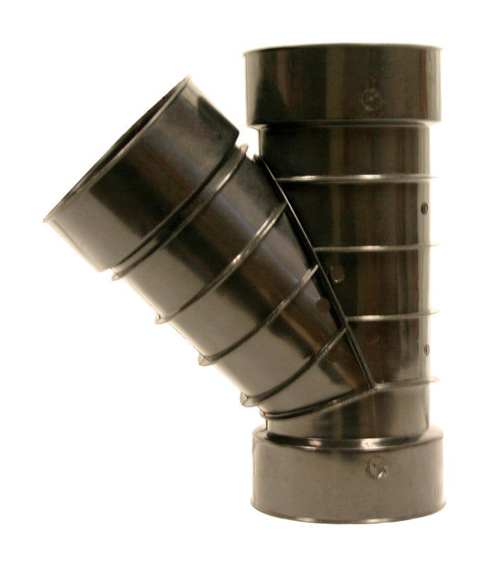 Advanced Drainage Systems Schedule 40 4 in. Snap X 4 in. D Snap Polyethylene 12 in. Wye