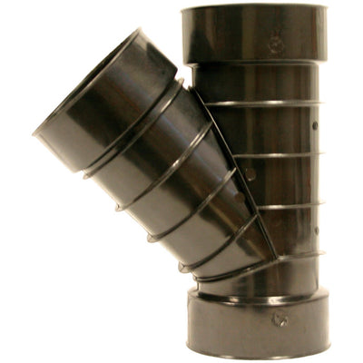 Advanced Drainage Systems Schedule 40 4 in. Snap X 4 in. D Snap Polyethylene 12 in. Wye