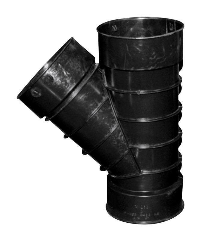Advanced Drainage Systems Schedule 40 3 in. Snap X 3 in. D Snap Polyethylene 10 in. Wye