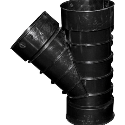 Advanced Drainage Systems Schedule 40 3 in. Snap X 3 in. D Snap Polyethylene 10 in. Wye