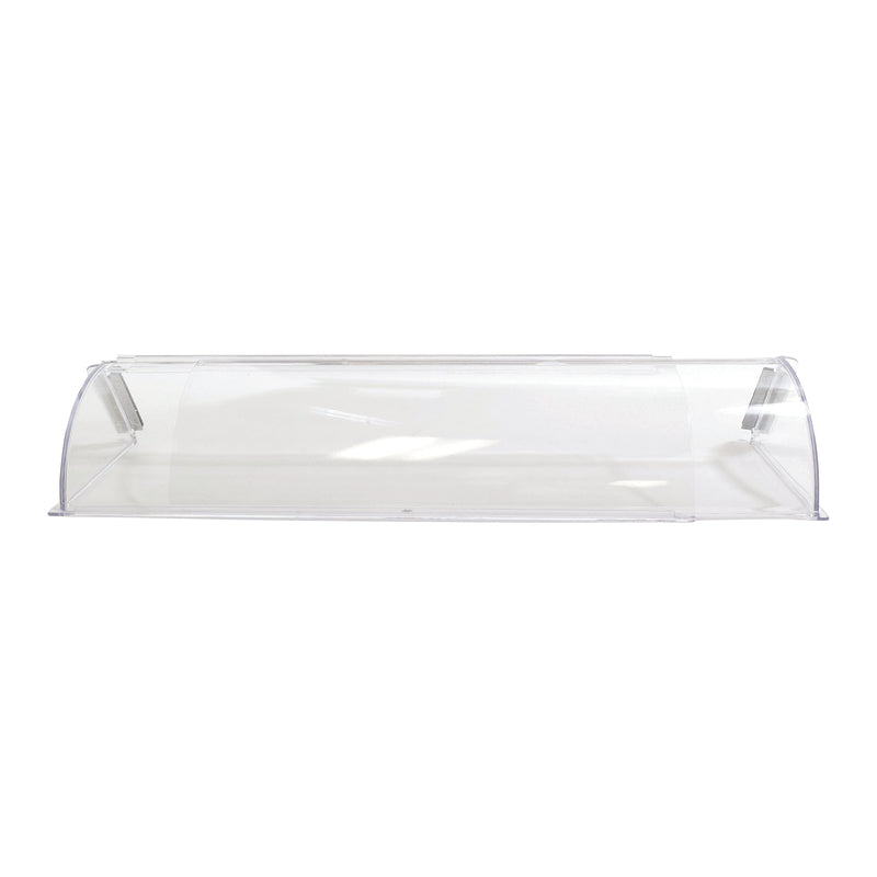 Deflect-O Jordan 5 in. H X 15-1/2 in. W 1-Way Clear Plastic Air Deflector