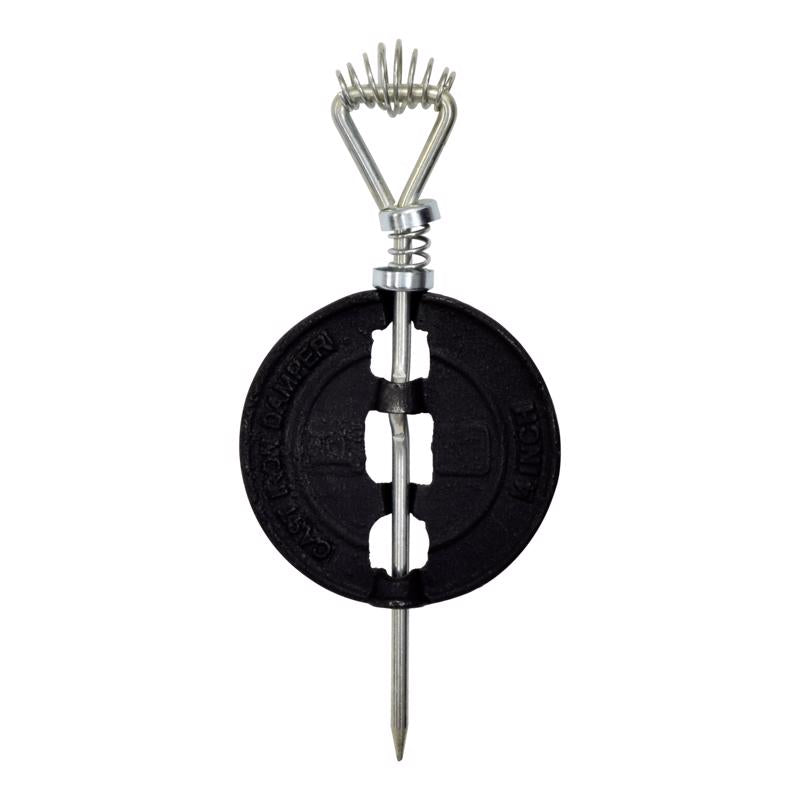 Imperial 4 in. D Cast Iron Damper