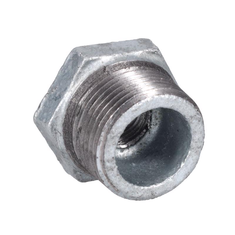 STZ Industries 3/4 in. MIP each X 1/4 in. D FIP Galvanized Malleable Iron Hex Bushing
