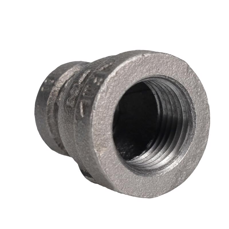 STZ Industries 1/2 in. FIP each X 1/4 in. D FIP Black Malleable Iron Reducing Coupling