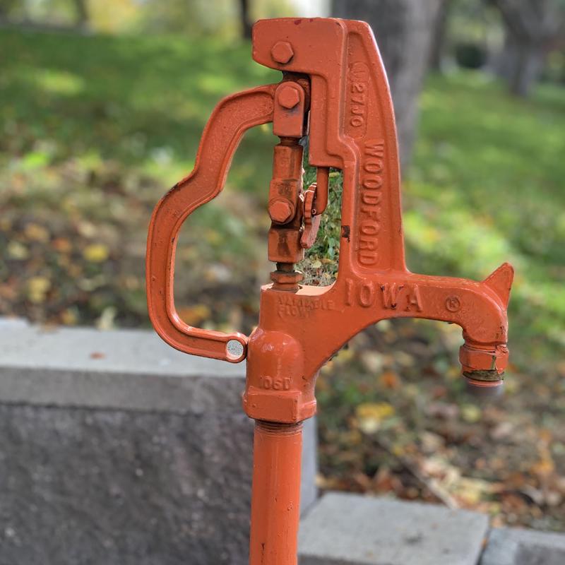 Woodford Iowa 3/4 in. FIP in. MPT Steel Yard Hydrant