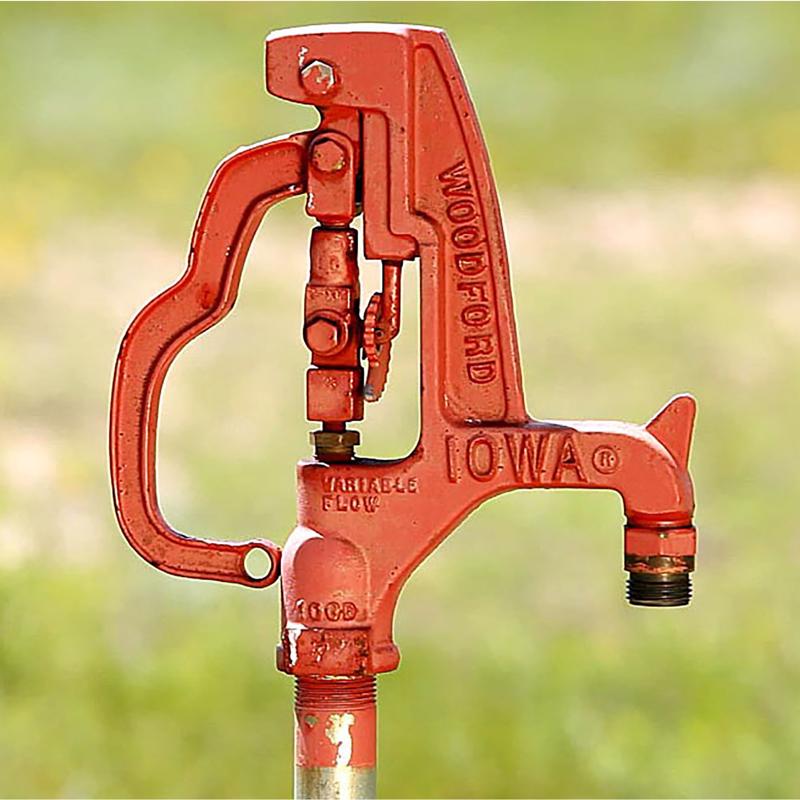 Woodford Iowa 3/4 in. FIP in. MPT Steel Yard Hydrant