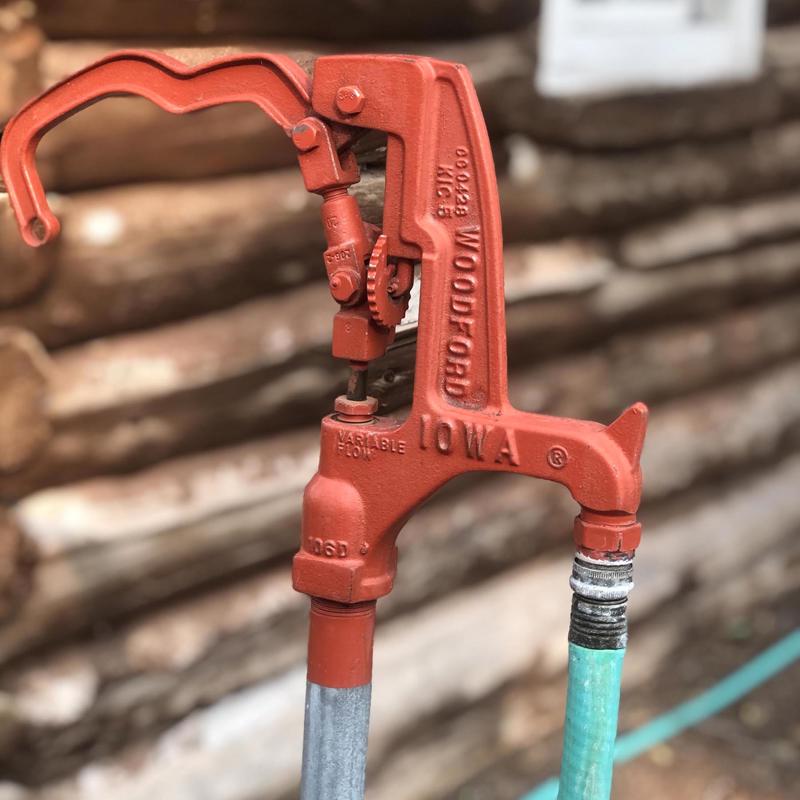 Woodford Iowa 3/4 in. FIP in. MPT Steel Yard Hydrant
