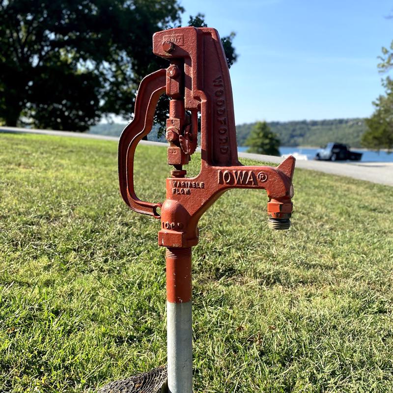 Woodford Iowa 3/4 in. FIP in. MPT Steel Yard Hydrant