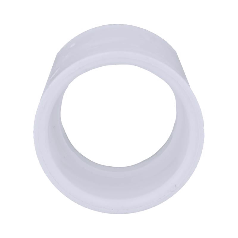 Charlotte Pipe Schedule 40 6 in. Hub X 6 in. D Hub PVC Coupling