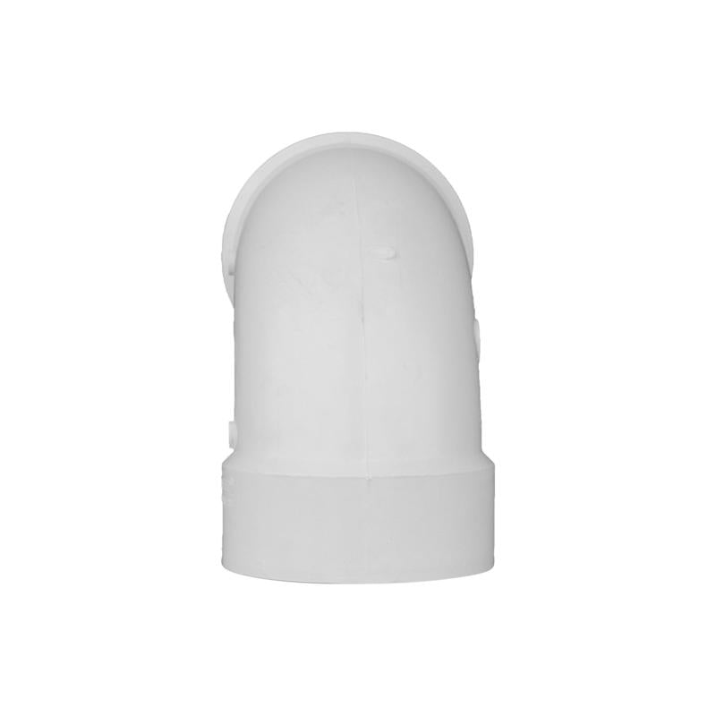 Charlotte Pipe Schedule 40 6 in. Hub X 6 in. D Hub PVC Elbow