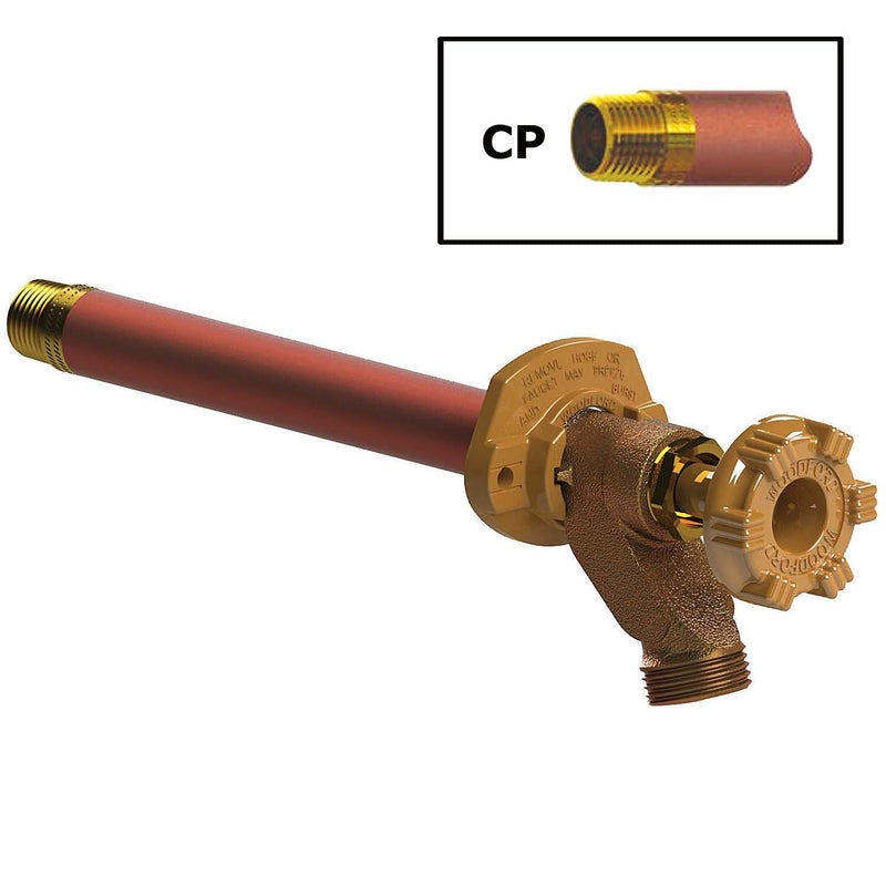 Woodford Model 14 1/2 in. MIP in. Sweat Brass Freezeless Wall Faucet