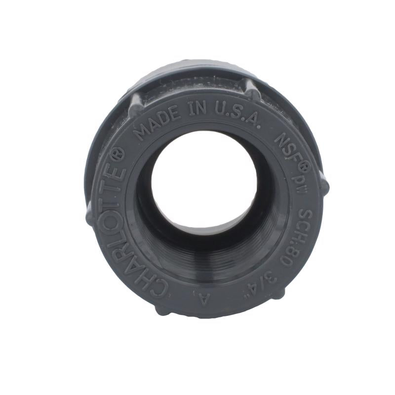 Charlotte Pipe Schedule 80 1 in. Slip X 1 in. D FPT PVC Pipe Adapter