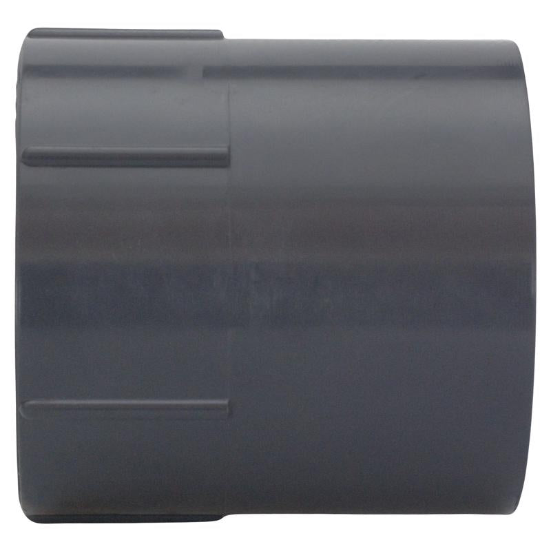 Charlotte Pipe Schedule 80 1-1/4 in. Slip X 1-1/4 in. D FPT PVC Pipe Adapter