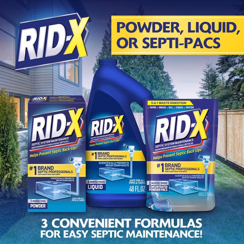 RID-X Powder Septic System Treatment 9.8 oz