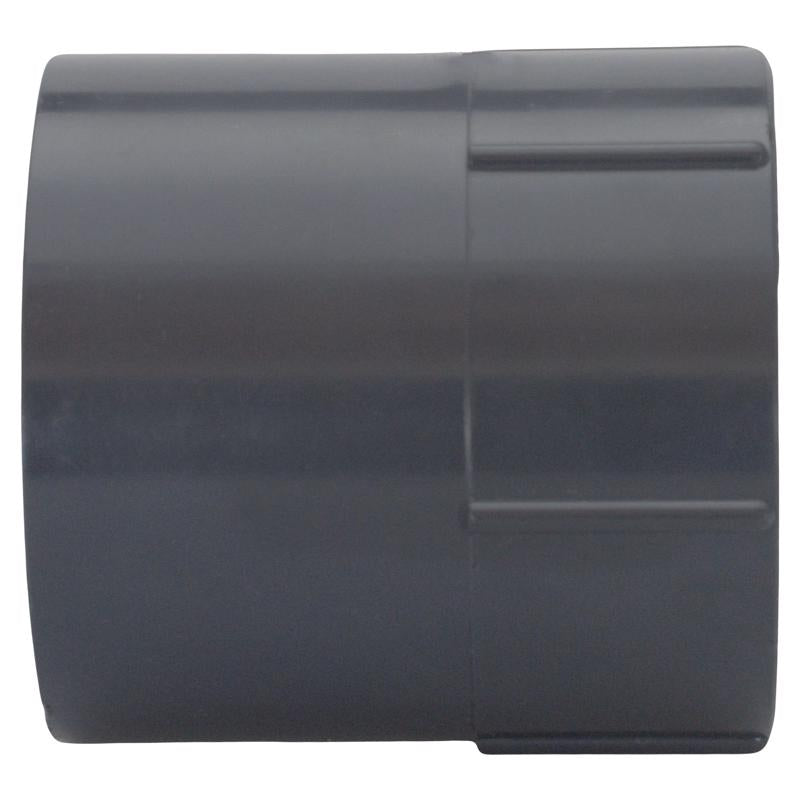 Charlotte Pipe Schedule 80 2 in. Slip X 2 in. D FPT PVC Pipe Adapter