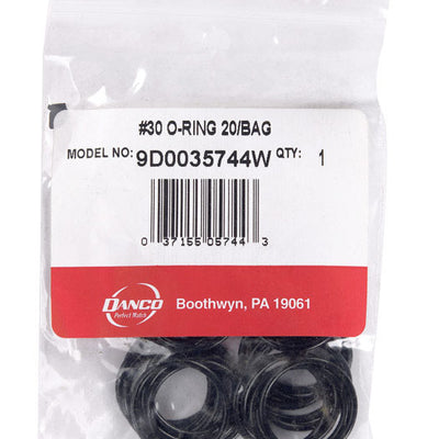Danco 7/8 in. D X 3/4 in. D Rubber O-Ring 20 pk
