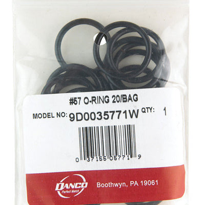 Danco 1 in. D X 0.81 in. D Rubber O-Ring 20 pk