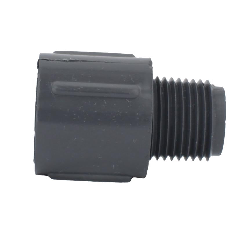 Charlotte Pipe 1/2 in. Slip X 1/2 in. D MPT PVC Adapter