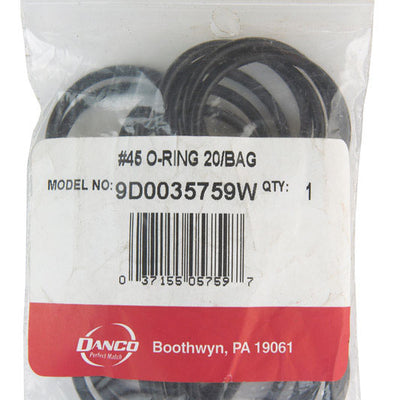 Danco 1-1/16 in. D X 1-3/16 in. D #45 Rubber O-Ring 20 pk