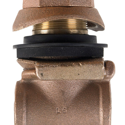 Campbell Red Brass 1 in. Pitless Adapter