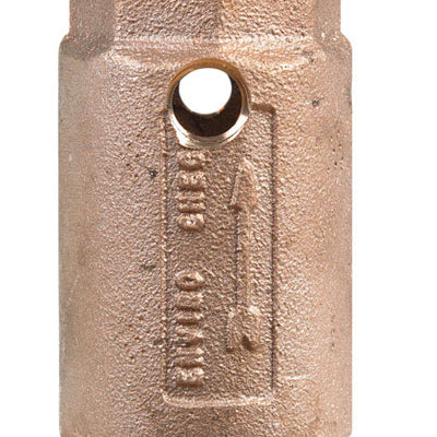Campbell Flomatic 1 in. D X 1 in. D FNPT x FNPT Red Brass Spring Loaded Check Valve