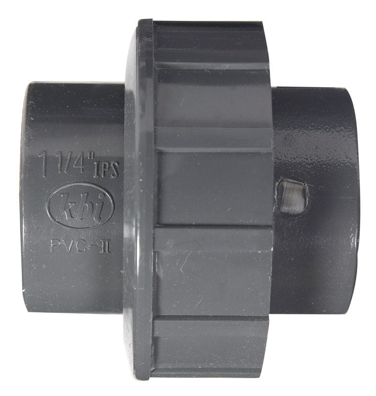 Homewerks Schedule 80 1-1/4 in. Slip X 1-1/4 in. D Slip PVC Union