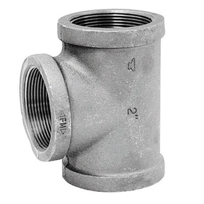 Anvil 3/4 in. FPT X 3/4 in. D FPT 3/4 in. D FPT Galvanized Malleable Iron Tee