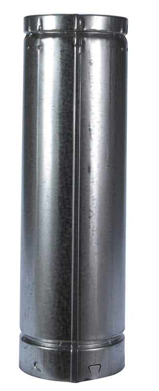 Selkirk 5 in. D X 18 in. L Aluminum Round Gas Vent Pipe