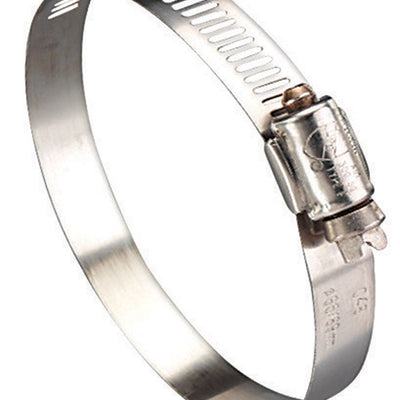 Ideal Tridon 1 in to 4 in. SAE 56 Silver Hose Clamp Stainless Steel Snaplock