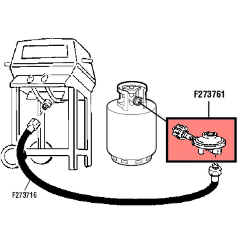 Mr. Heater 3/8 in. D Steel Female Pipe Thread Low Pressure Regulator