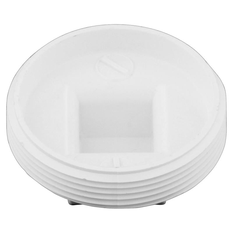 Charlotte Pipe Schedule 40 6 in. MPT PVC Clean-Out Plug