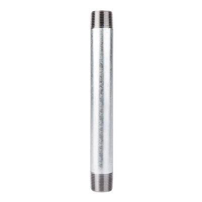 STZ Industries 3/4 in. MIP each X 3/4 in. D MIP Galvanized Steel 8 in. L Nipple