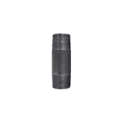 STZ Industries 3/4 in. MIP each X 3/4 in. D MIP Black Steel 3 in. L Nipple