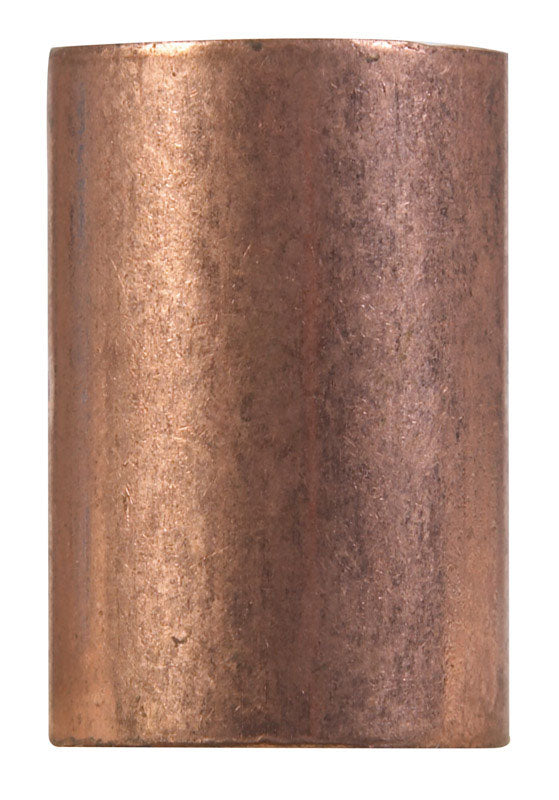 NIBCO 3/8 in. Sweat X 3/8 in. D Sweat Copper Coupling with Stop
