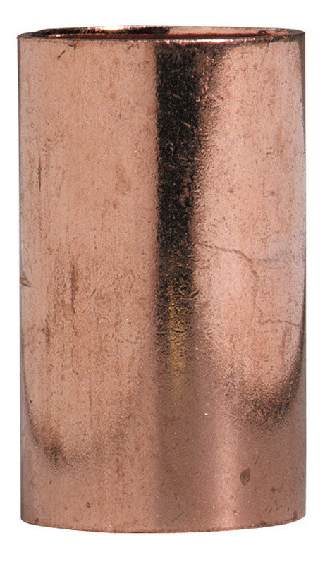 NIBCO 1/2 in. Sweat X 1/2 in. D Sweat Copper Coupling with Stop