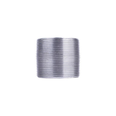 STZ Industries 1-1/2 in. MIP each X 1-1/2 in. D MIP Black Steel Close Nipple