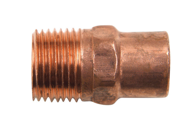 NIBCO 3/8 in. Copper X 3/8 in. D MIP Copper Pipe Adapter