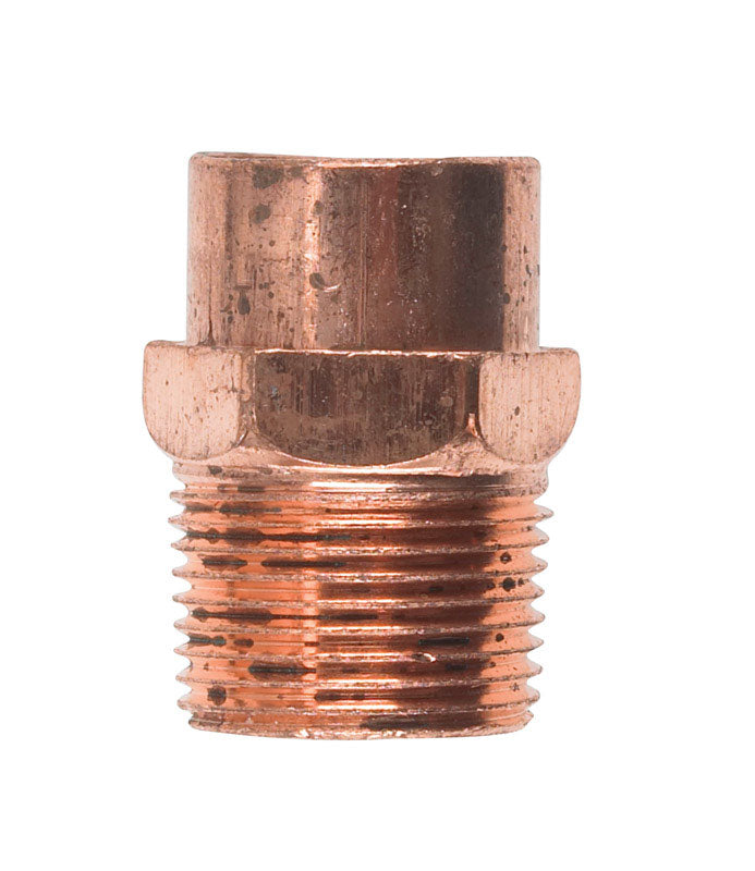 NIBCO 3/4 in. Copper X 3/4 in. D MIP Copper Pipe Adapter