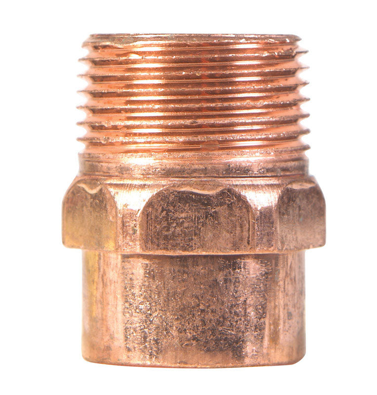 NIBCO 1 in. Copper X 1 in. D MIP Copper Pipe Adapter