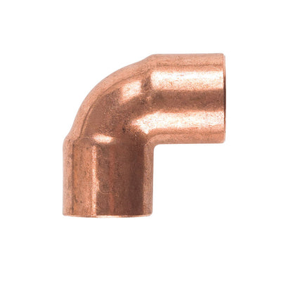 NIBCO 3/8 in. Sweat X 3/8 in. D Sweat Copper 90 Degree Elbow