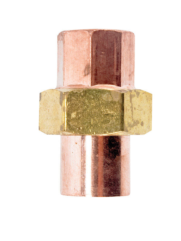 NIBCO 1/2 in. Sweat X 1/2 in. D Sweat Copper Union