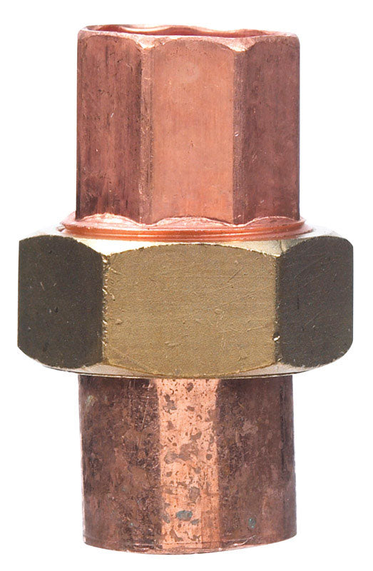 NIBCO 3/4 in. Sweat X 3/4 in. D Sweat Copper Union