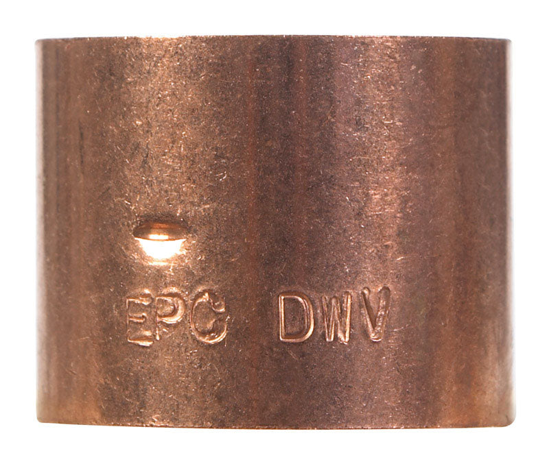 NIBCO 1-1/4 in. Sweat X 1-1/4 in. D Sweat Copper Coupling
